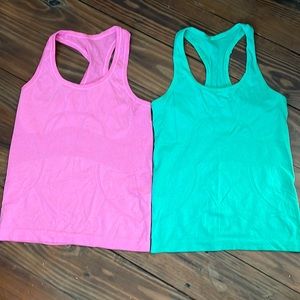 Lululemon running racer back tanks